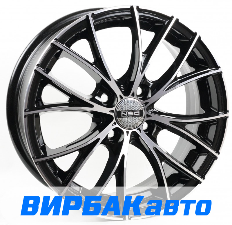 Купить литые диски NEO 573 15" PCD 4/100 6j ET 40 ЦО 60,1, черный с ...