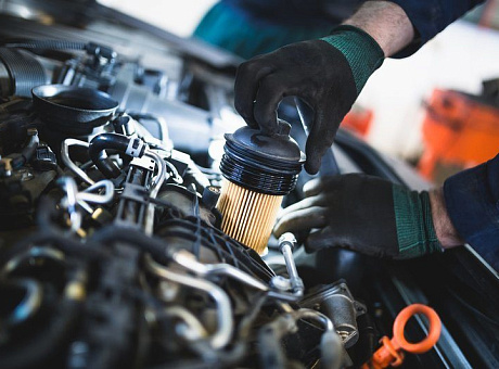 Замена топливного фильтра